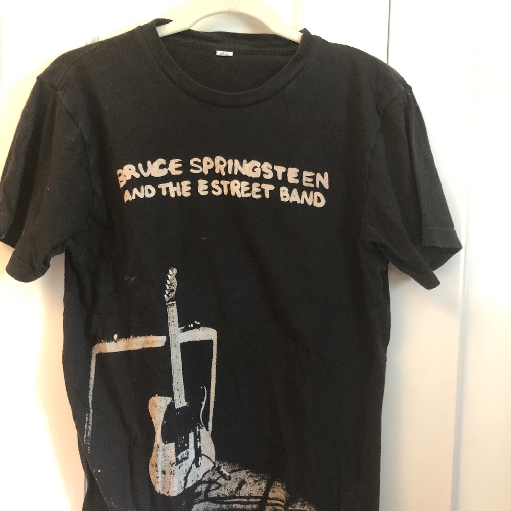 Bruce Springsteen and E Street Band Black T-shirt